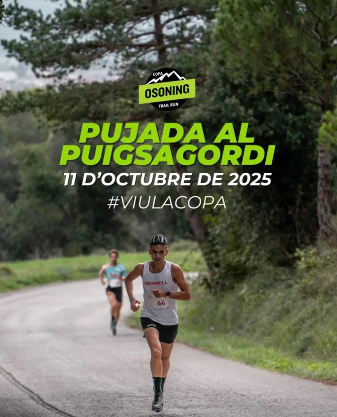 🏆 Participa a la copa <a href="/Osoning_sport/">Osoning</a>  Trail Run amb la Pujada al Puigsagordi

📅 Dissabte 11 d’octubre

📍 Centelles

ℹ️Informació i inscripcions osoning.com/copa-osoning-t…