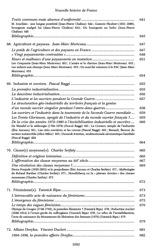 PComposes's tweet photo. 5/6 - Table des matières #NHdF https://t.co/8a9iwHjYQw