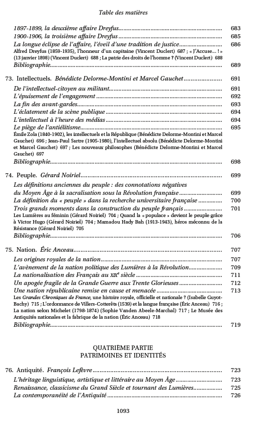 PComposes's tweet photo. 5/6 - Table des matières #NHdF https://t.co/8a9iwHjYQw