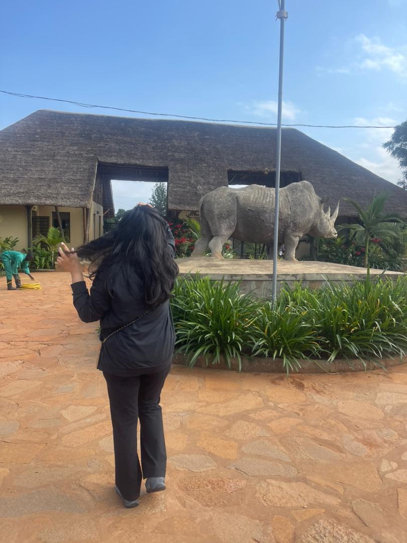 DerrickKoojo's tweet photo. It’s a cool afternoon at Ziwa Rhino Sanctuary. The home of Uganda’s gentle giants. https://t.co/enY2svazbG