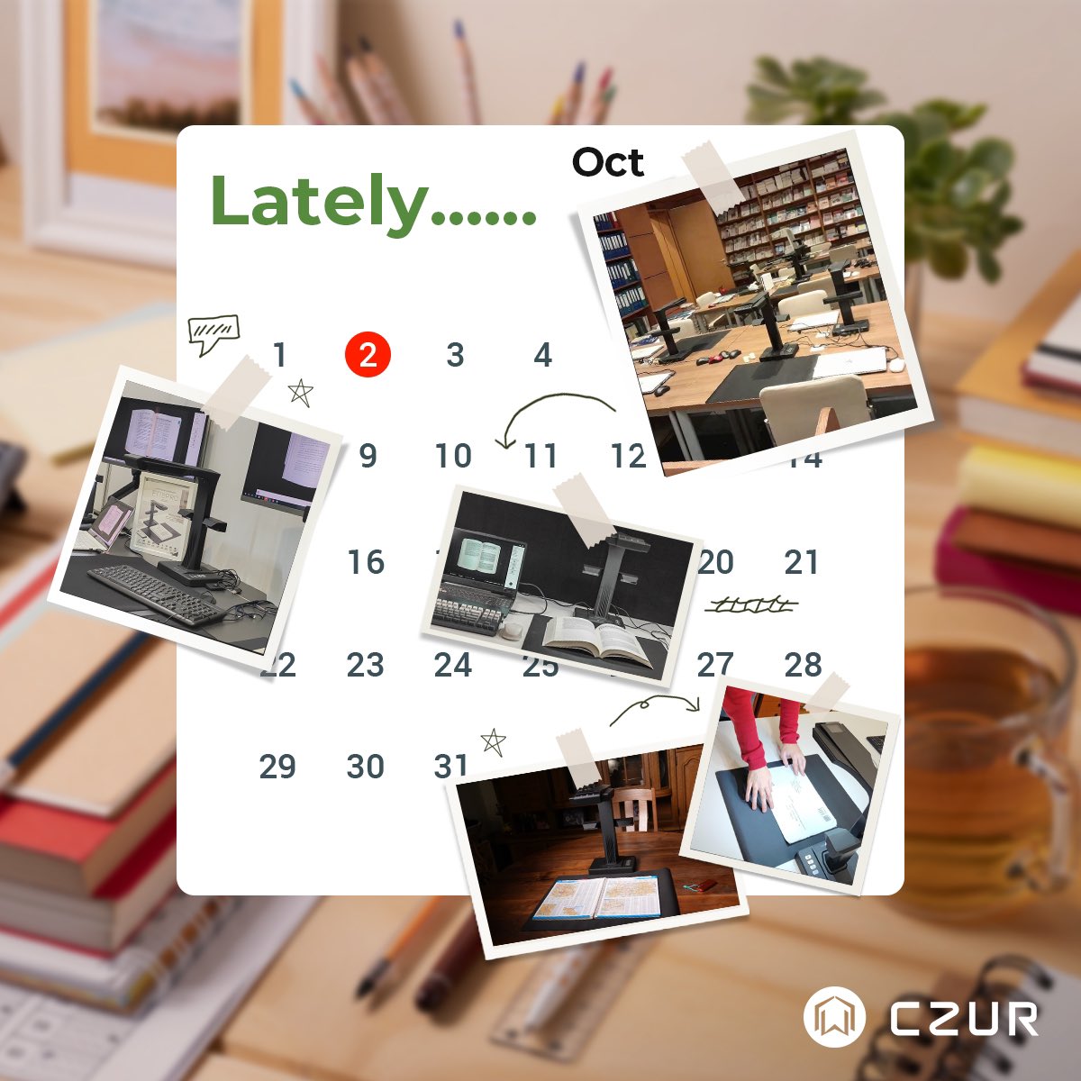 CZUROfficial's tweet image. Lately ET, lately smarter scans. 📖✨

Learn more: shop.czur.com/products/etsca…

#CZUR #bookscanner #documentscanning #lately