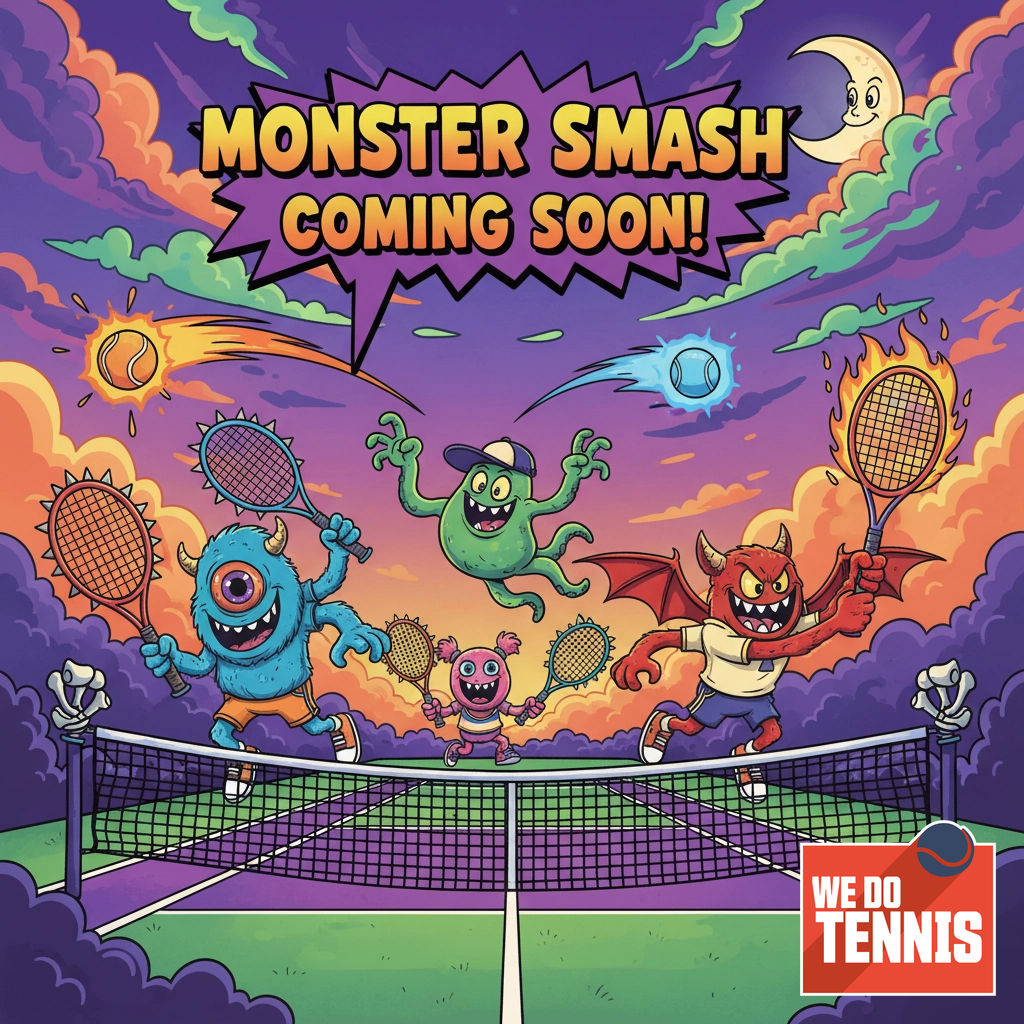 wedotennisuk's tweet image. Are you ready for something seriously fun? Get your rackets ready because WDT Monster Smash is COMING SOON! 👾🎾 Unleash your inner tennis beast, bring your friends, and get set for a smashingly good time for ALL ages and abilities! 

#WeDoTennis #MonsterSmash