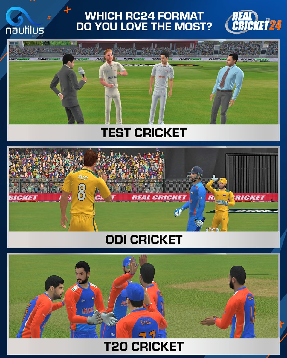 Real Cricket Official tweet media