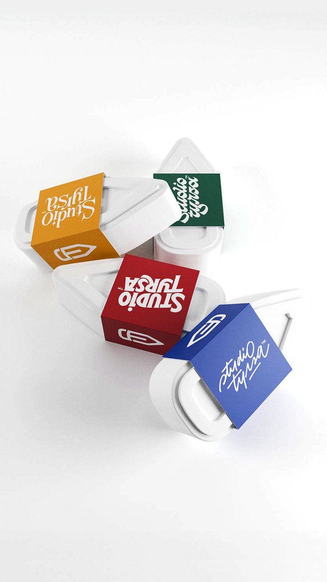 TyrsaMisu's tweet photo. To celebrate the launch of the Studio’s portfolio, we created a very special object: an eraser. 

Since we keep every drawing, we don’t use erasers at the studio. So we’ve decided to give them to you.

A pack of 4 erasers is also available on our store : 
https://t.co/RHL7pZvoZE https://t.co/Aoe8y7BUQF
