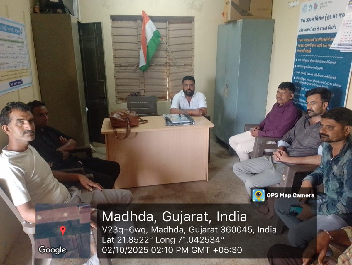 આજરોજ આયુષ્યમાન આરોગ્ય મંદિર ઝુંડાળા તળેના ગામોમાં ગ્રામ સભા નું આયોજન કરવામાં આવેલ જેમાં આરોગ્યના સ્ટાફ દ્વારા નમો શ્રી યોજના,PMJAY તેમજ ABHA કાર્ડ વિશે માહિતી આપવામાં આવેલ તેમજ વાહક જન્ય રોગો જેવા કે ડેન્ગ્યુ મેલેરિયા ચિકનગુનિયા  વિશે આરોગ્ય શિક્ષણકર  આપવામાં આવેલ <a href="/SbccHealth/">Sbcc.Health.District Panchayat Rajkot</a>