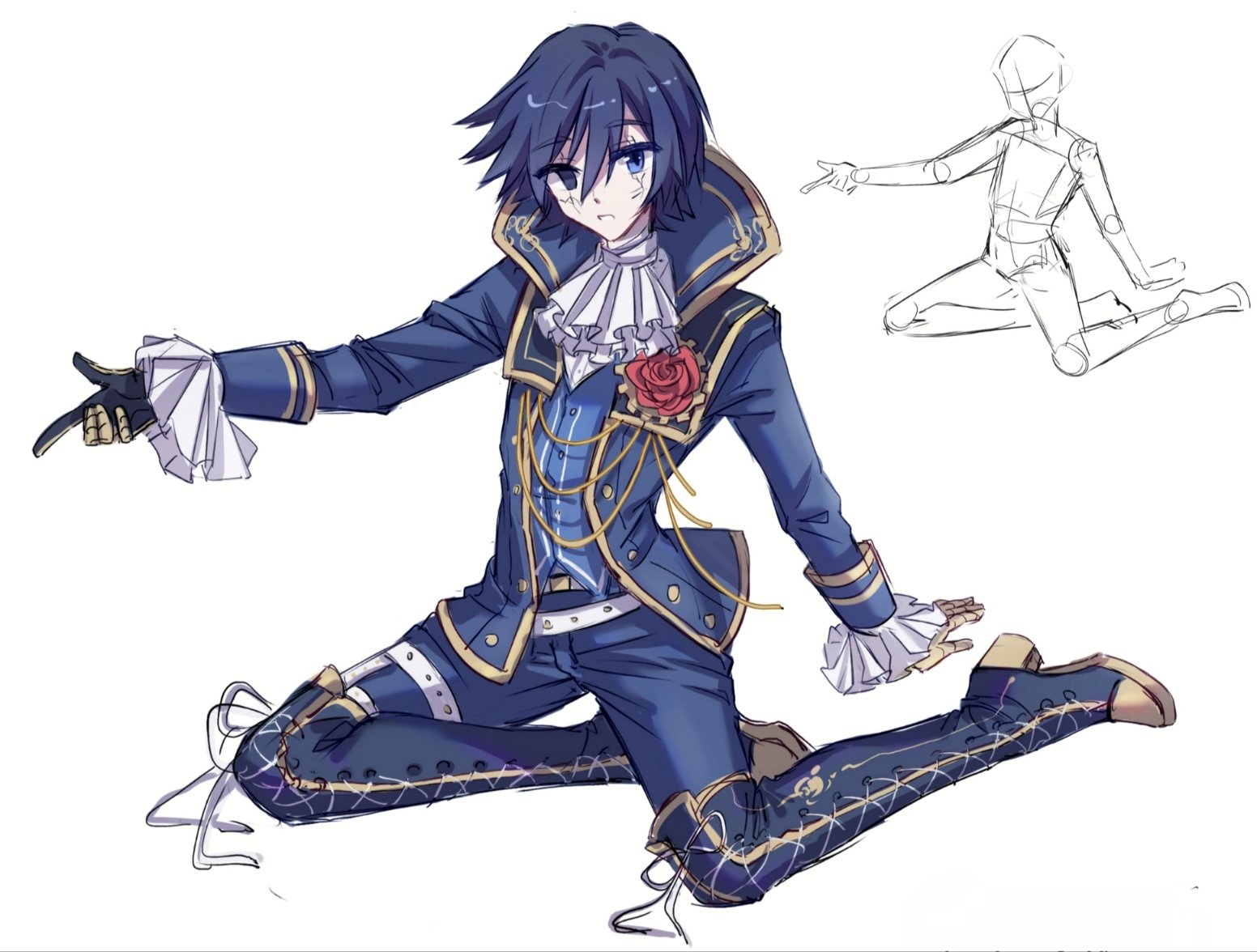 kaito様 確認用 カイト(ボーカロイド) 「KAITO SP～! 」|青鳥パラン4/29ボーマス