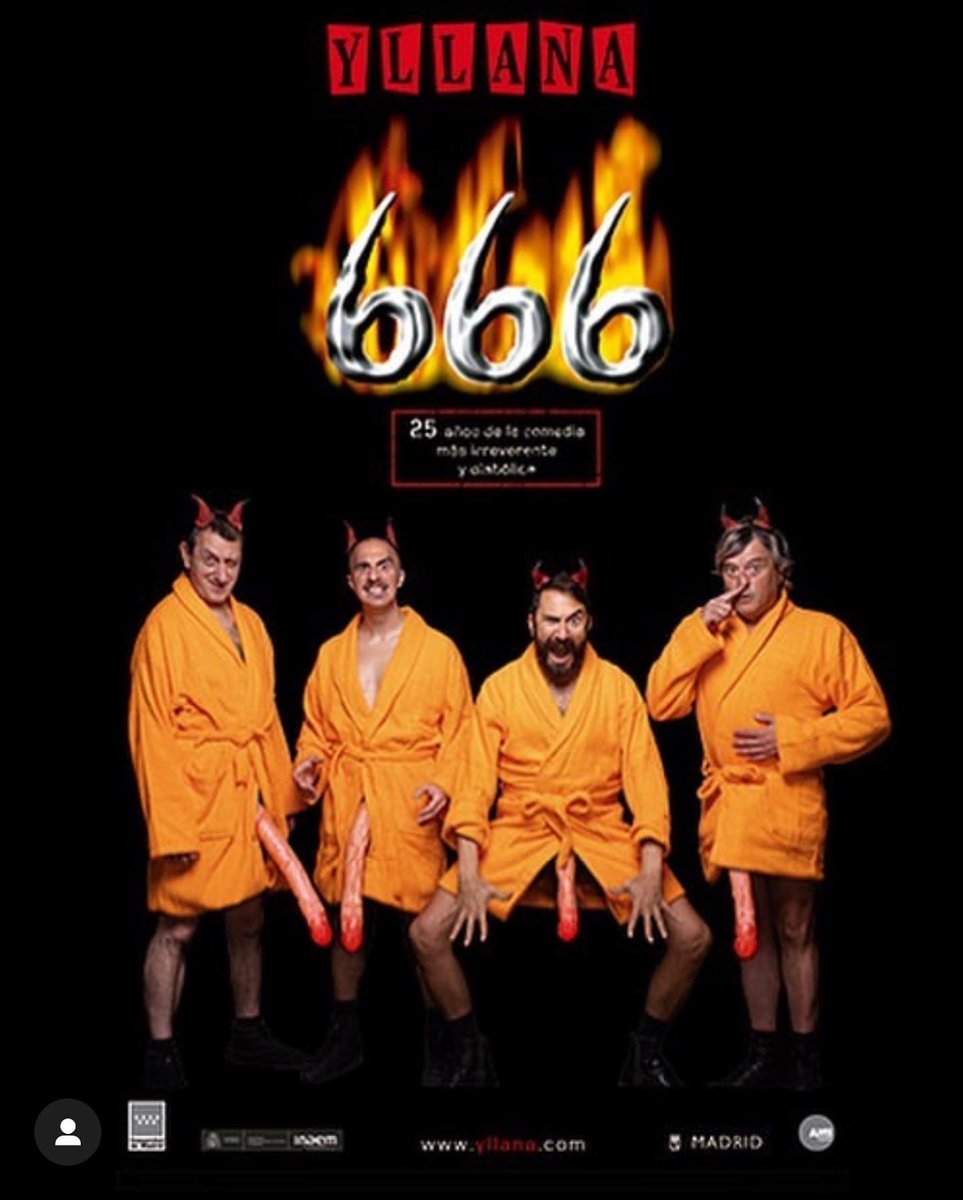 Volvemos con 666 al teatro Pavon después de 25 años seguimos haciéndola