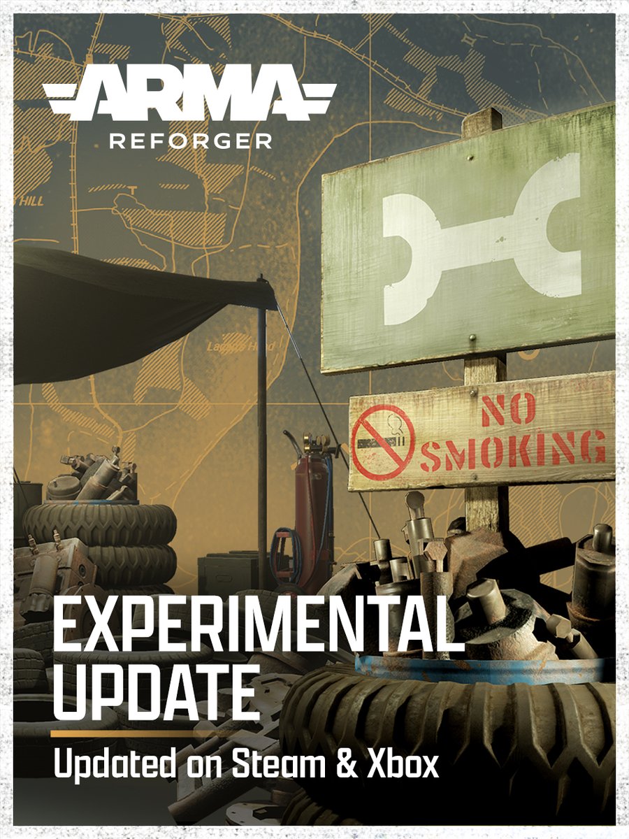 Attention Soldiers,

Arma Reforger Experimental has been updated on Steam and Xbox.

Read the changelog here👇

reforger.armaplatform.com/news/experimen…