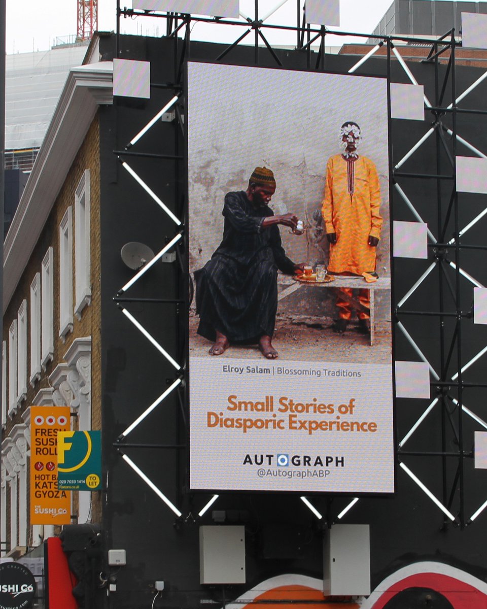 elroysalam_'s tweet image. Blossoming Traditions (2024) currently displayed by AUTOGRAPH
📍Old Street Roundabout , London