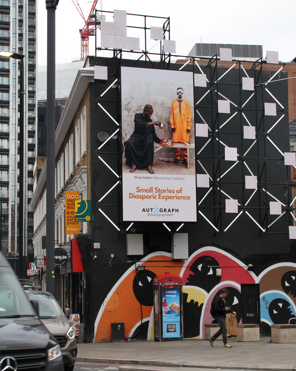 elroysalam_'s tweet image. Blossoming Traditions (2024) currently displayed by AUTOGRAPH
📍Old Street Roundabout , London