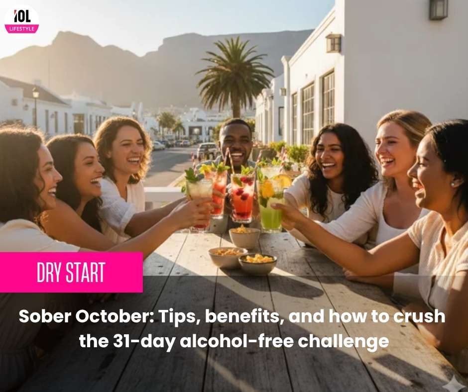 IOL_Lifestyle's tweet image. Sober October: Tips, benefits, and how to crush the 31-day alcohol-free challenge
#SoberOctober #AlcoholFree #WellnessChallenge 
tinyurl.com/3z3kej9t