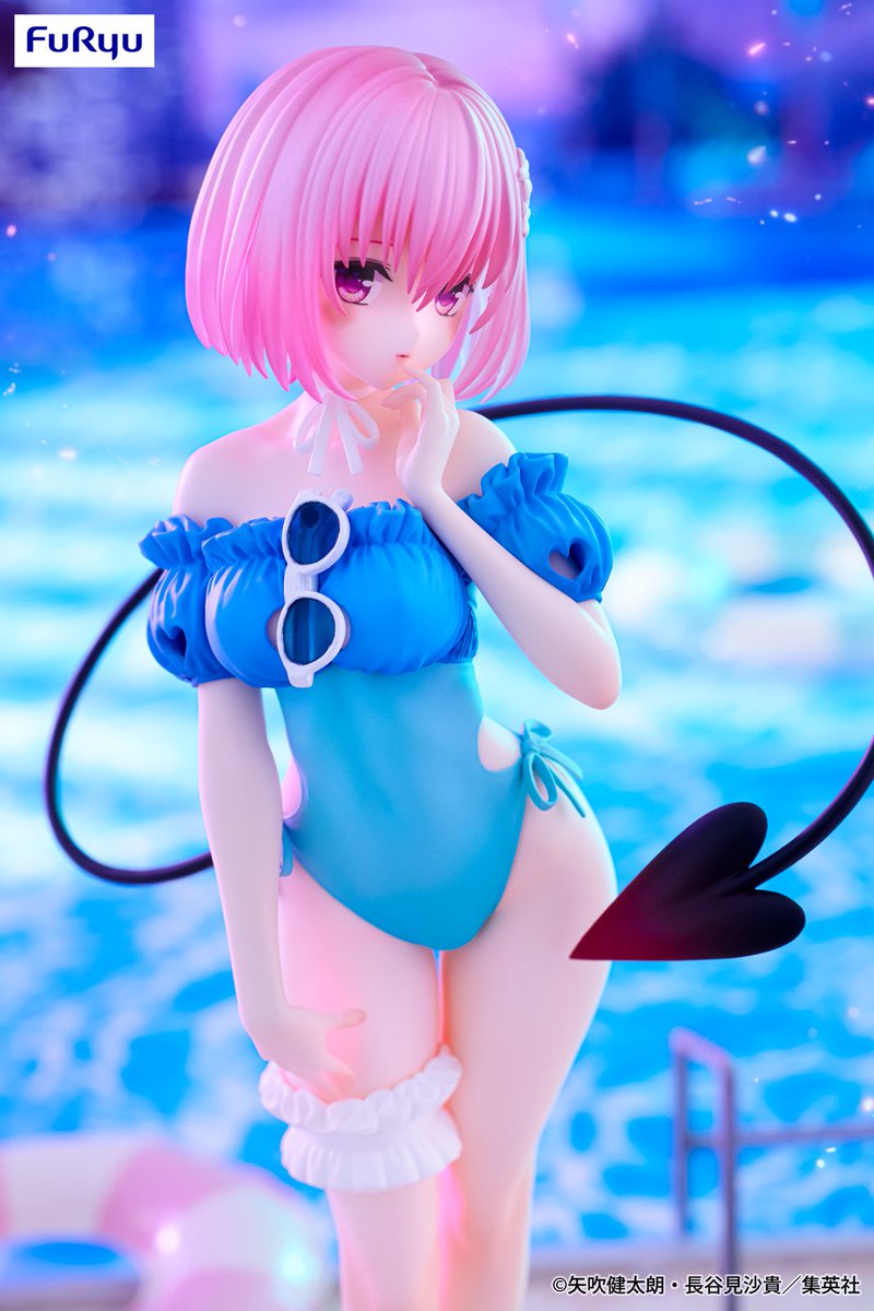 Presentación de la figura de Momo, de la línea "Trio-Try-It Figure" por FuRyu 🌹 

Prize Machine 🎰
Lanzamiento en Marzo 📅

Se suma a las figuras ya presentadas de Yami 🪽 en Enero, como las de Yui 🐱 y Lala 🤖 en Febrero

Solo falta la de Mikan 🍊 en Abril 

#ToLOVEる
#ToLoveRu