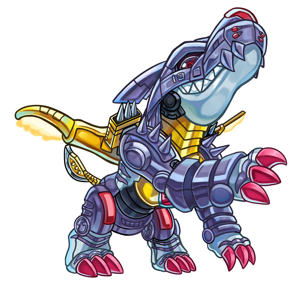 Metal Garurumon
#digimon
#デジモン
