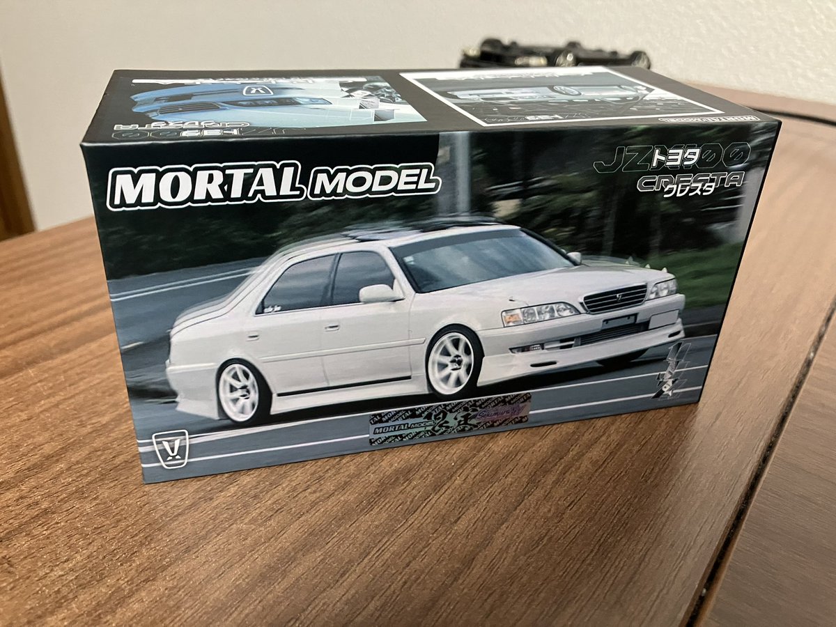 ついに私のところにもMORTALモデルさんの100系クレスタ到着！！ カッコ