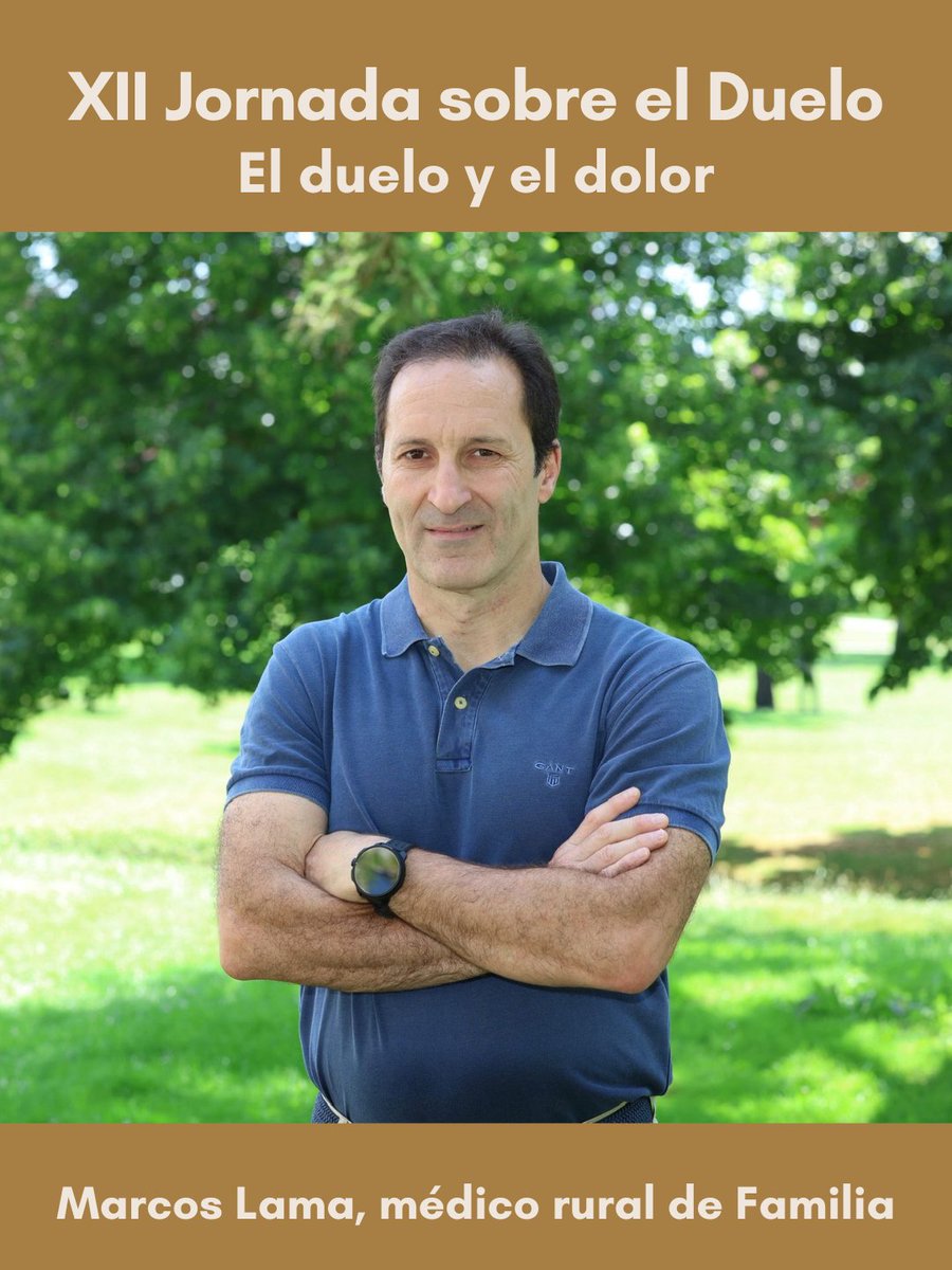 “El dolor no se esconde, se comparte. Y eso cambia todo.” ¿Cómo se vive el duelo en los pueblos?
EL Dr. Marcos Lama lo contará en nuestra Jornada sobre el #Duelo y #dolor.

📅 El 25 de octubre en #Civican
🔗 Inscríbete aquí forms.gle/SitkaWrAiqX8ti…
<a href="/OHSanJuandeDios/">San Juan de Dios España</a> <a href="/DSociales_na/">Derechos Sociales Navarra / Eskubide Sozialak</a>