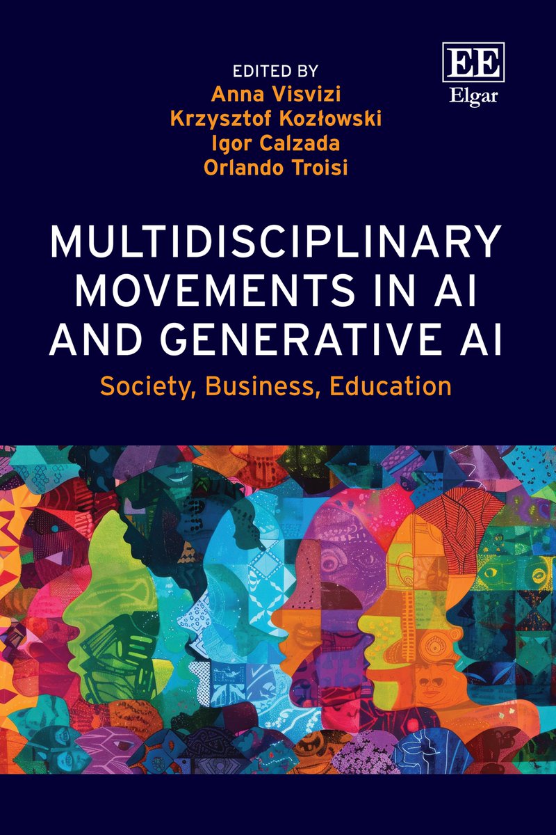 ICalzada's tweet photo. 🚨 New #Book Release (Nov 2025) 🚨
#Multidisciplinary Movements in #AI & #GenAI via @ElgarPublishing
🤖 AI for whom? AI for what?
🌍 #Interdisciplinary, global, actionable.
🔗 https://t.co/uN3J2u11CK
#DigitalGovernance #ScientificProduction #Academia https://t.co/bWoHC1btxJ