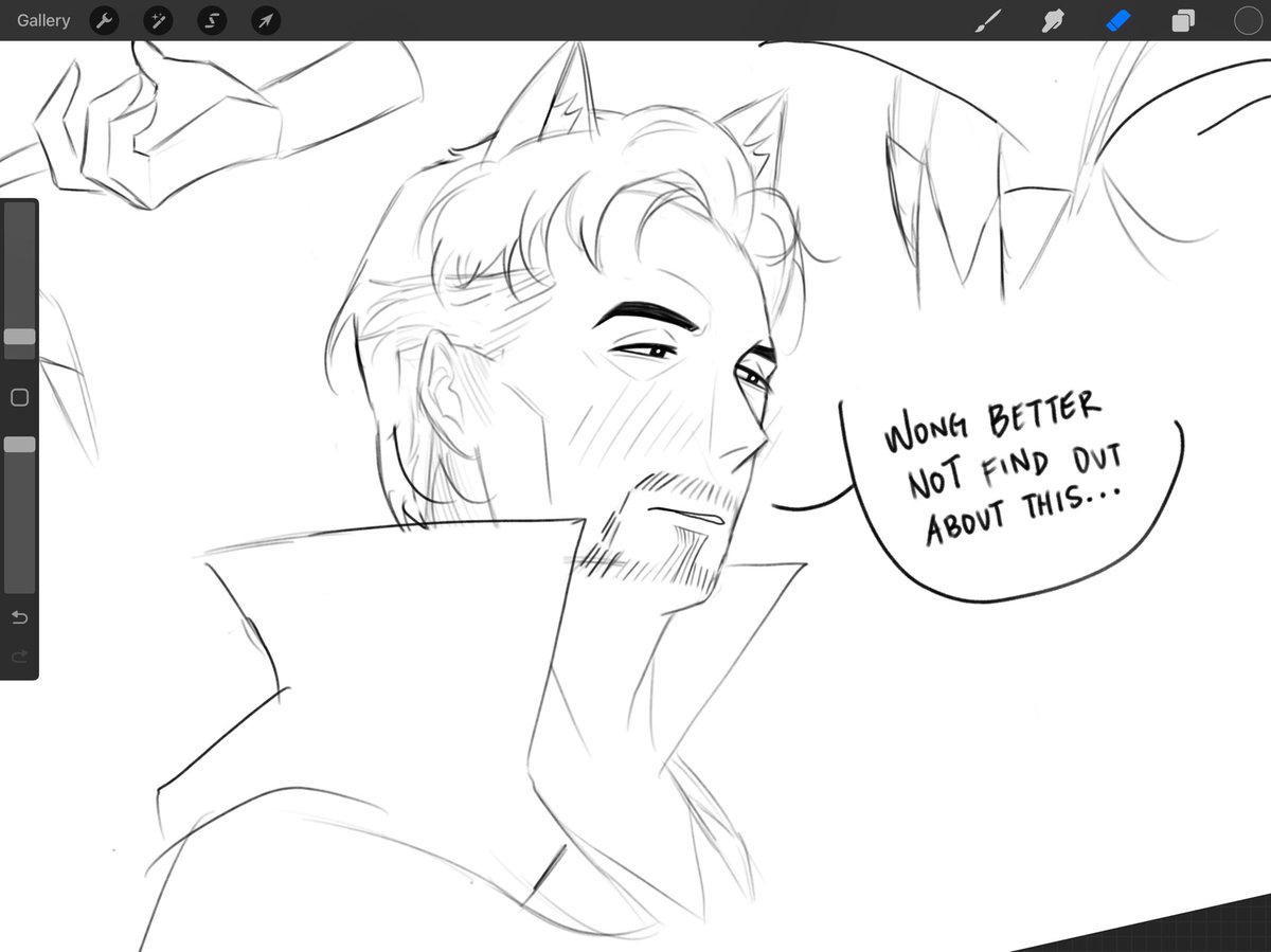 doodles to fill the air auuaua #DoctorStrange