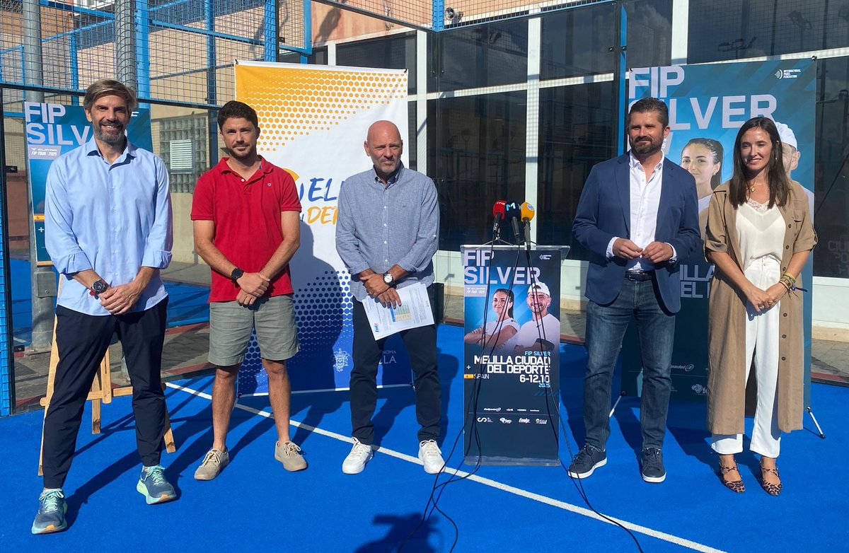 🎾 Llega el turno del FIP Silver “Melilla, Ciudad del Deporte” 2025, una cita internacional de pádel del circuito CUPRA FIP TOUR

melillaciudaddeldeporte.es/llega-el-turno…

<a href="/MigueFerBon/">Miguel Ángel Fernández Bonnemaisón</a> <a href="/Martitaruiz/">Marta Fdez. De Castro Ruiz</a> <a href="/padelfip/">FIP - International Padel Federation</a> <a href="/PadelMelilla/">PadelMelilla</a> 

#CupraFIPTour #padel #Melilla