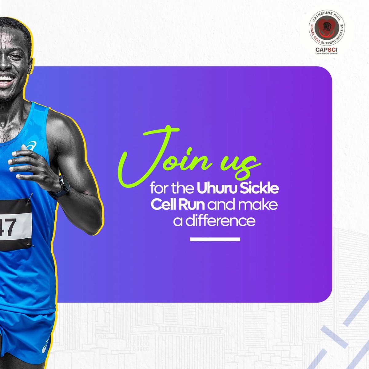 kcbbankug's tweet photo. Every year, an estimated 25,000 babies are born with Sickle Cell Disease in Uganda. That's 25,000 reasons to run, to walk, and to make a difference.

Join us for the Uhuru Sickle Cell Run and help us give these children a healthier future. Let's unite for hope.

🗓️: October 4th, 2025
📍: Old Akii Bua Stadium, Lira City

Register now. For just 25,000 UGX with KCBPay, secure your kit at Karis Medical. Your steps are their hope.

#SickleCellAwareness #ForPeopleForBetter