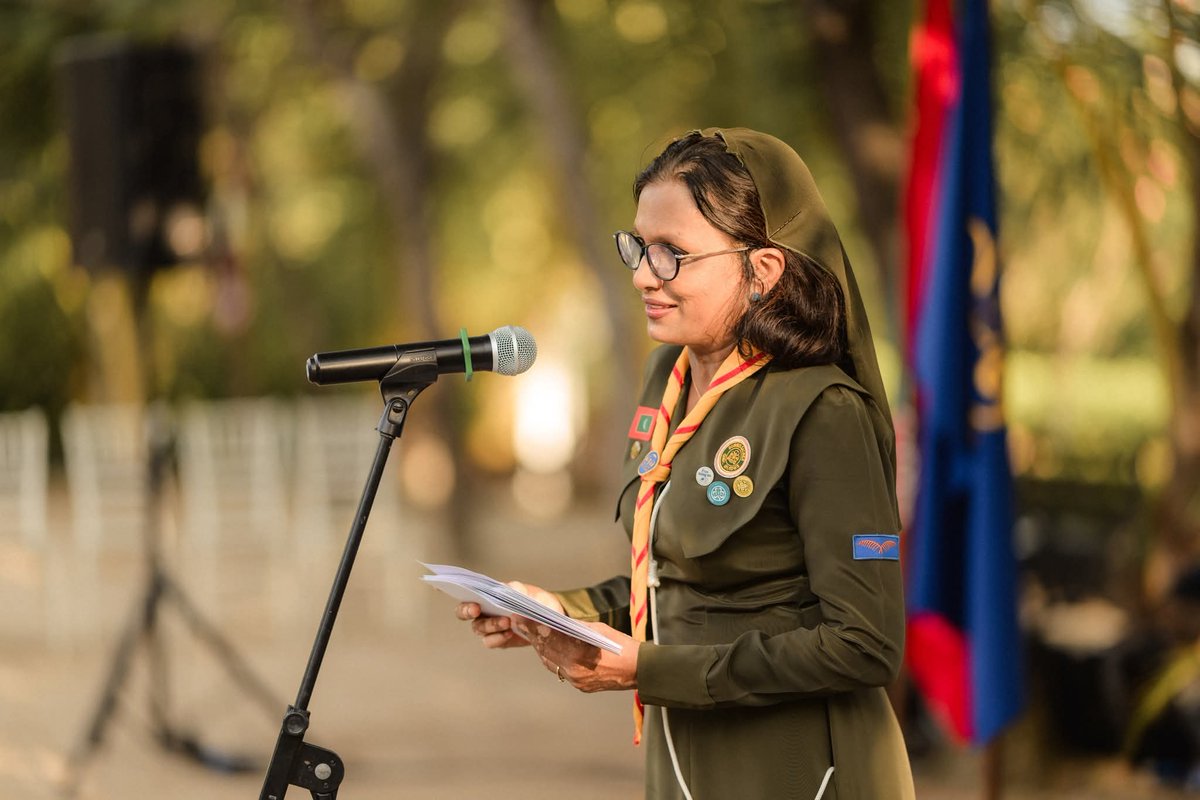 GirlGuidesMv's tweet photo. “Guiding Generations” is officially launched,  bridging age gaps through empathy, leadership &amp; shared wisdom! Launched on #InternationalDayOfOlderPersons &amp; supported by the @PensionOffice's Grant.
Launched in 4 cities, reaching 10 regions! 🌏💚
#GuidingGenerations #GirlGuidesMv https://t.co/ptPiZl9cXP