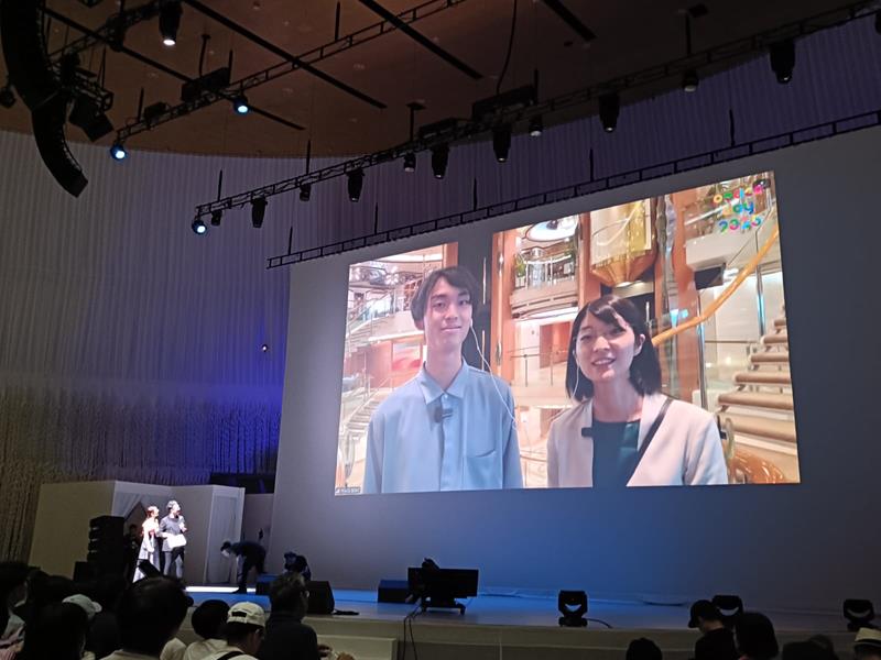 peace_boat's tweet photo. On #PeaceDay at #Expo2025 Osaka, Peace Boat shared visions for peace - from talks &amp; art at Shine Hat Hall including youth messenger Tsubasa live from our Global Voyage, to events at the #UNPavilion, opened by UN ASG @MaherNasserUN.
More: https://t.co/lGdD7A6TjK https://t.co/WQG7VcG2jD
