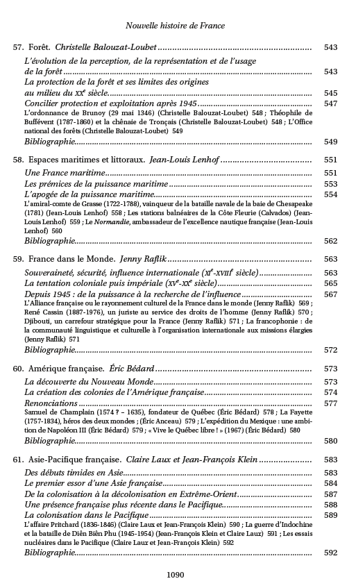 PComposes's tweet photo. 4/6 - Table des matières #NHdF https://t.co/55R4xxcDJ2