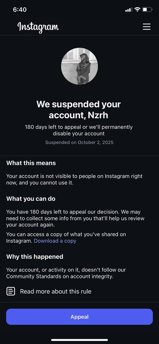 SuperJierah's tweet photo. Weh tiber IG aku kena suspend. Post pasal Flotilla je pun https://t.co/wXNW5RpMrV