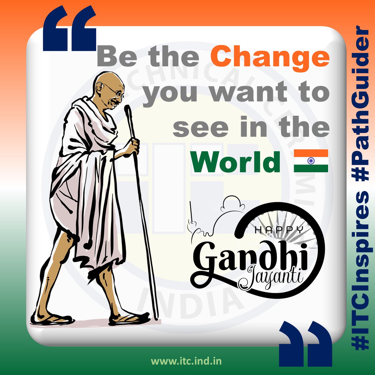 GopalSharmaItc's tweet photo. 📷 Gandhi Jayanti 2025 📷
"Be the change you want to see in the world." – Mahatma Gandhi
#GandhiJayanti #BeTheChange #IndianaTechnicalCeramics #Sustainability #Innovation #LeadershipWithPurpose https://t.co/AfzLWnFqxj