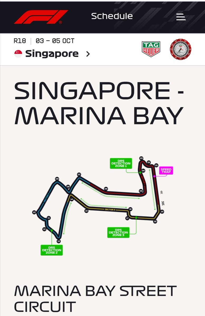 AlCogan1's tweet photo. Qualcuno in redazione avvisi #Stagy che il circuito di Marina Bay è stato modificato.
#F1 #Formula1 #Sky #SkysportF1 #Skymotori #ilfieniledeimotori #SingaporeGP https://t.co/na3BREYwli