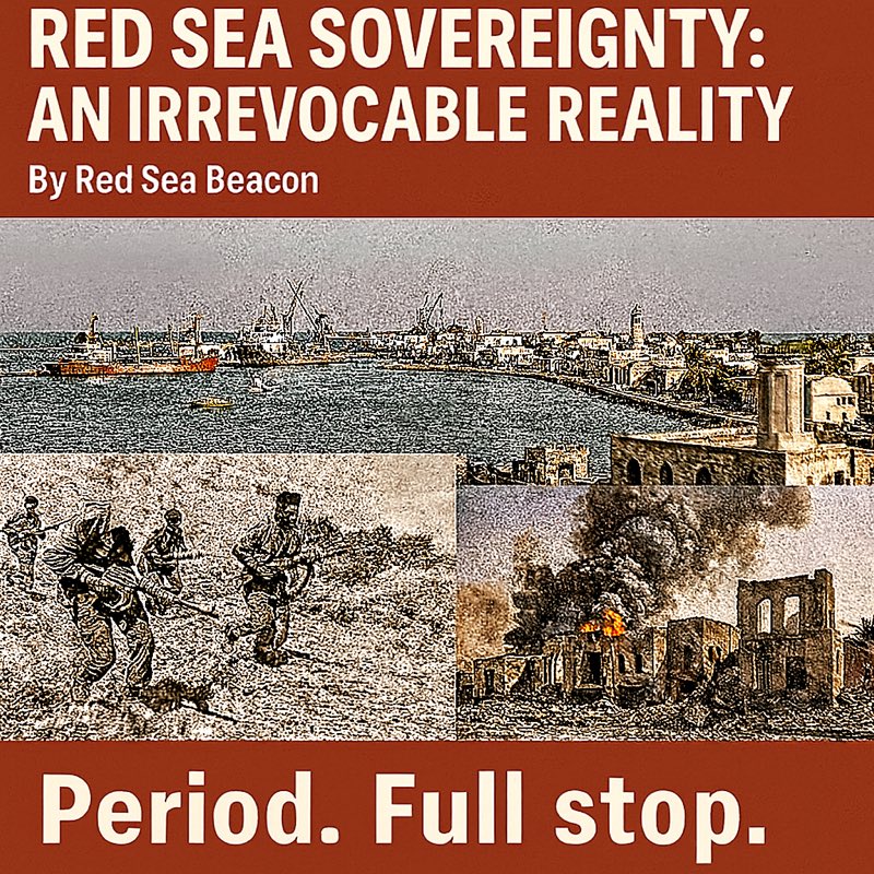 Ghidewon's tweet photo. https://t.co/UkfPFj8Szl 

“Eritrea’s independence is not up for barter. It is permanent, irrevocable, and beyond the reach of revisionist fantasy. It was earned in blood, secured in sacrifice, and sealed by international law. No sabre-rattling, no coercion, no desperate ploys of recognition or derecognition can alter that reality. Eritrea will never bend to threats. It cannot be cowed or coerced. Its sovereignty is untouchable, its resolve unbreakable. Threats fall powerless before Eritrea’s determination. No force on earth can undo what Eritreans secured through thirty years of struggle. Eritrea will stand firm—unyielding, unshaken, unmovable.”—Red Sea Beacon 
@GhideonMusa @globalezra @banabt @DahlaKib @Yehdavid @HijiwunMekete 

@GhideonMusa @hadnetkeleta @HijiwunMekete @AKeflezighi @SirakBahlbi @EmbassyEritrea @WilliamsRuto @KagutaMuseveni @ERIEMBAET @ytmn2 @SebleEphrem @IGADsecretariat @Bankole_Adeoye @_AfricanUnion @ymahmoudali @antonioguterres