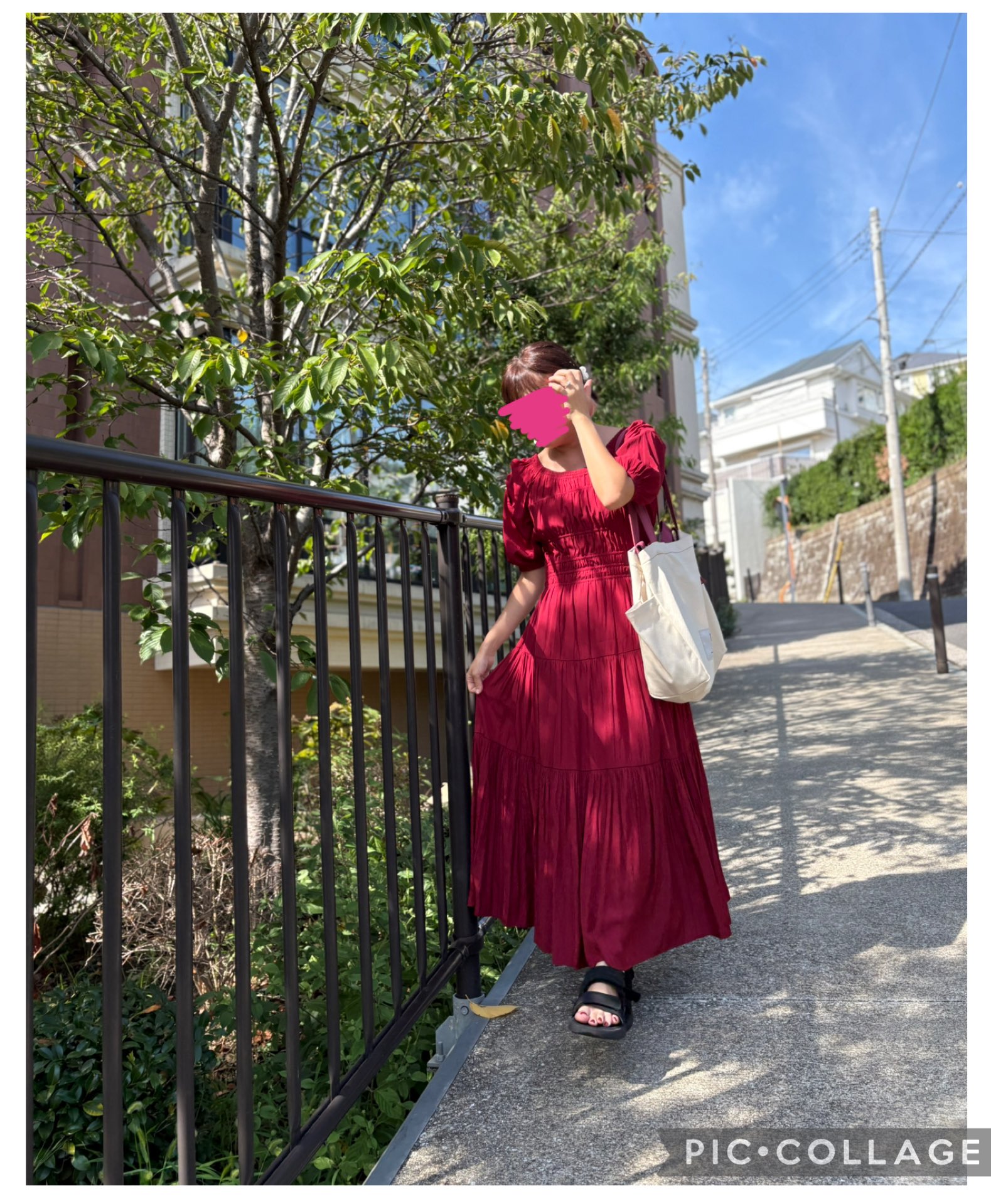 ルミネTwo-Way Gathered Flare Dress herlipto Two-Way Gathered Flare Dress
