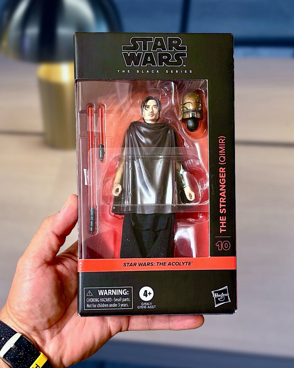 StarWarsEspa's tweet photo. The Stranger (Qimir) 
🔥🔥🔥🔥🔥

#StarWars
#TheBlackSeries
#TheAcolyte 
#StarWarsEspañol https://t.co/UZIAzgiLm7