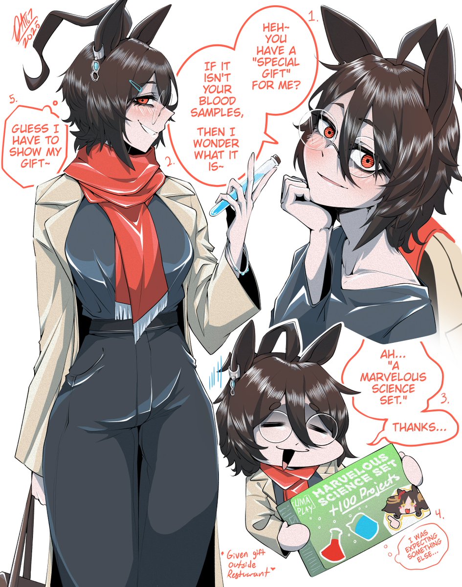 (Fanart) Tachyon Winter Outing
#umamusumeprettyderby #AgnesTachyon