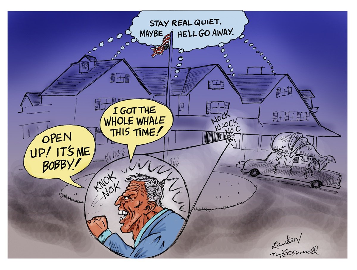 thesatirist.com/cartoons/knock…
by Paul Lander and Dan McConnell

#RFK