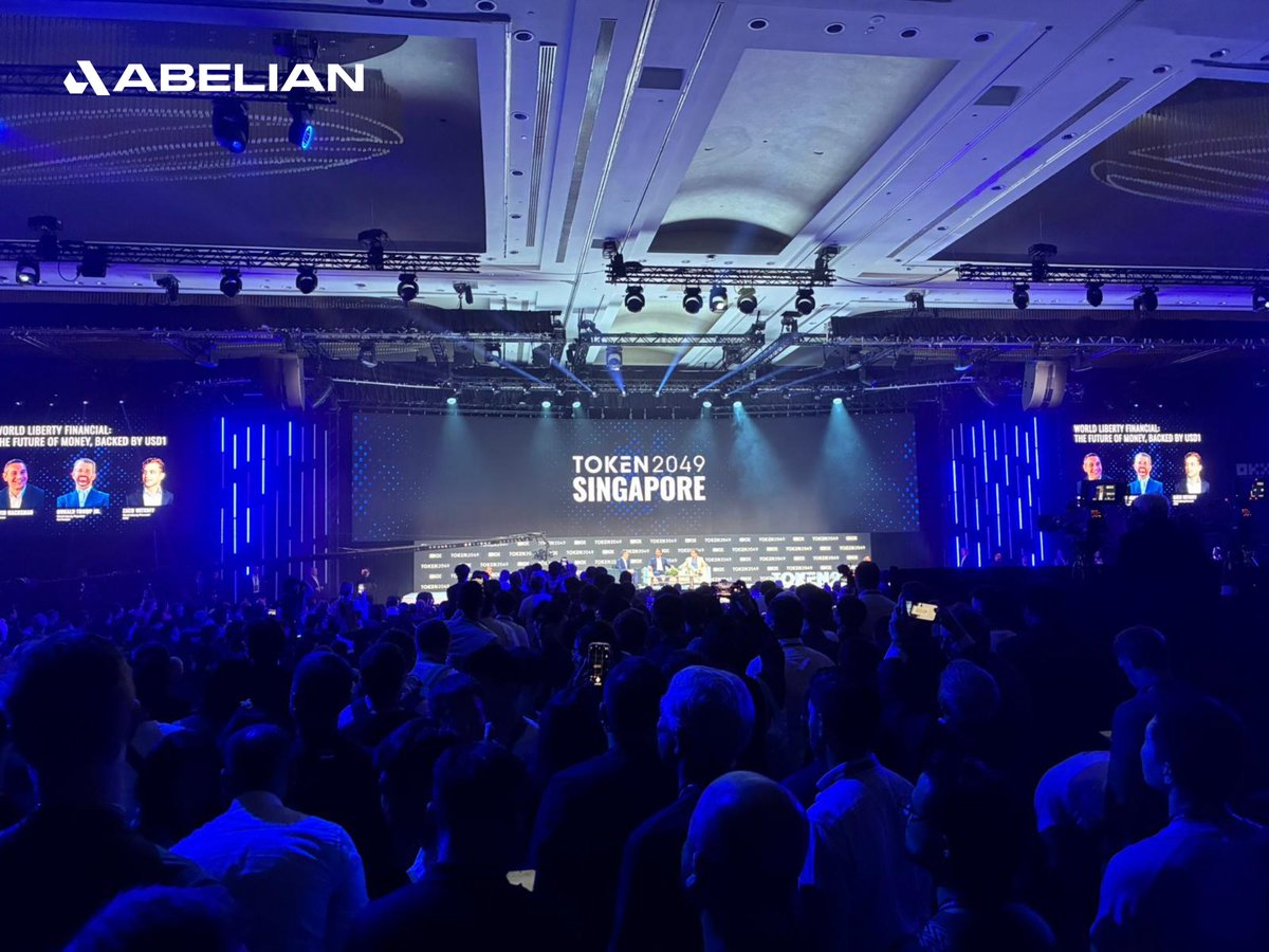 PQabelian's tweet image. #Abelian at #token2049week Singapore 🇸🇬
Token 2049 Singapore was packed with energy, ideas, and bold visions for the future of Web3 and finance. Abelian was glad to be part of the conversations shaping the next era of blockchain.
🇺🇸 Donald Trump Jr Talk – “World Liberty…