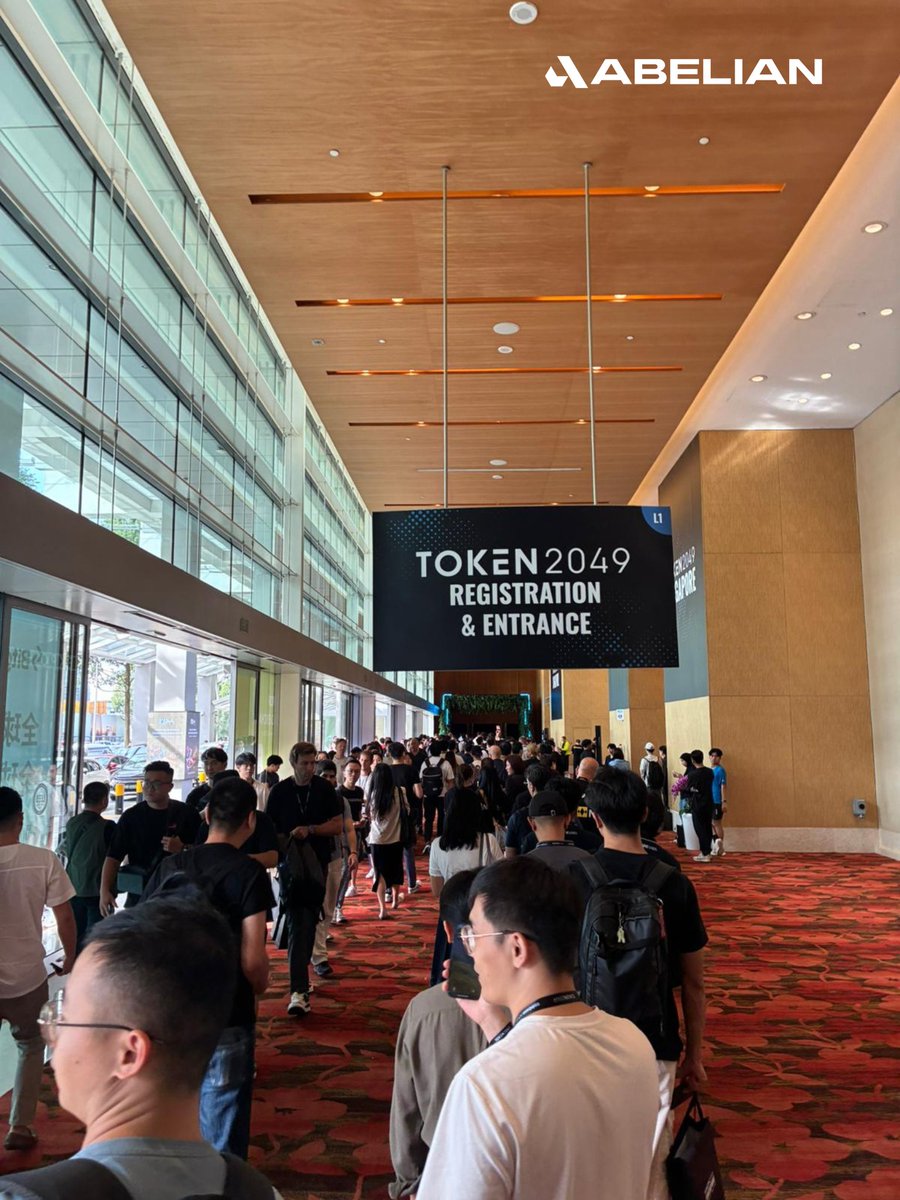 PQabelian's tweet image. #Abelian at #token2049week Singapore 🇸🇬
Token 2049 Singapore was packed with energy, ideas, and bold visions for the future of Web3 and finance. Abelian was glad to be part of the conversations shaping the next era of blockchain.
🇺🇸 Donald Trump Jr Talk – “World Liberty…