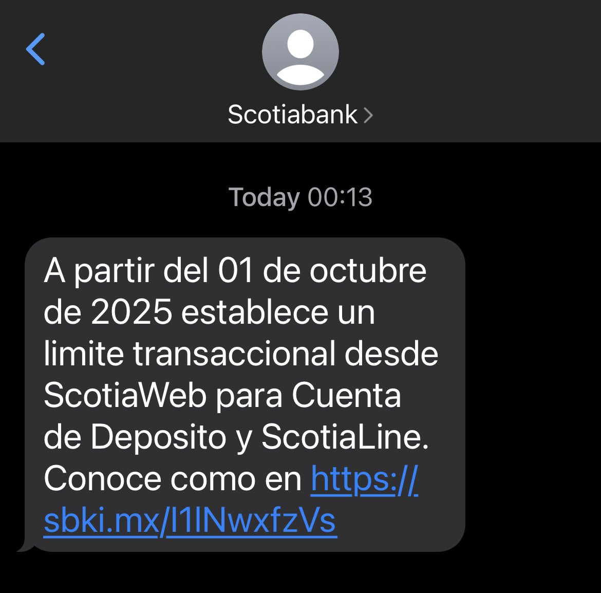 aka_tom's tweet photo. .@ScotiabankMX ¿era muy urgente como para mandarlo a esta hora? https://t.co/0O6hPNJTef