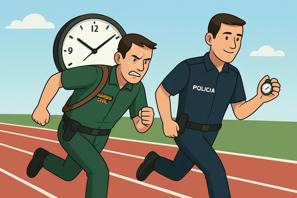 Uno de nuestros objetivos es poner fin al agravio comparativo en la jornada laboral de los guardias civiles. <a href="/policia/">Policía Nacional</a> tiene el turno 6x6; <a href="/guardiacivil/">Guardia Civil</a> no puede seguir manteniendo este doble rasero entre los dos cuerpos de seguridad estatales.

Hechos, no palabras. AUGC CONTIGO.