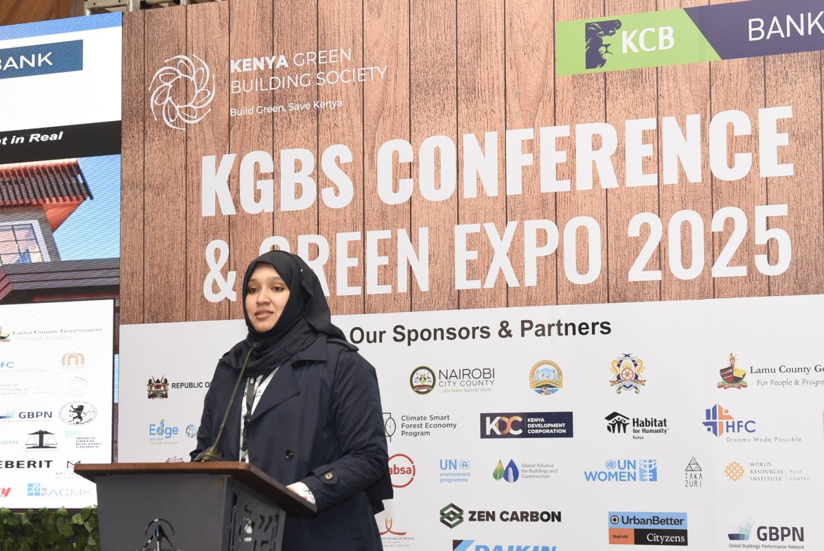 OfficialKGBS's tweet photo. "The urgency of the climate crisis demands deeper collaboration, greater financing, and faster implementation. " @NasNandha  @KCBInKenya  @AbsaKenya @hfc_kenya #KGBSGreenExpo2025 https://t.co/R9tYfzkU2a