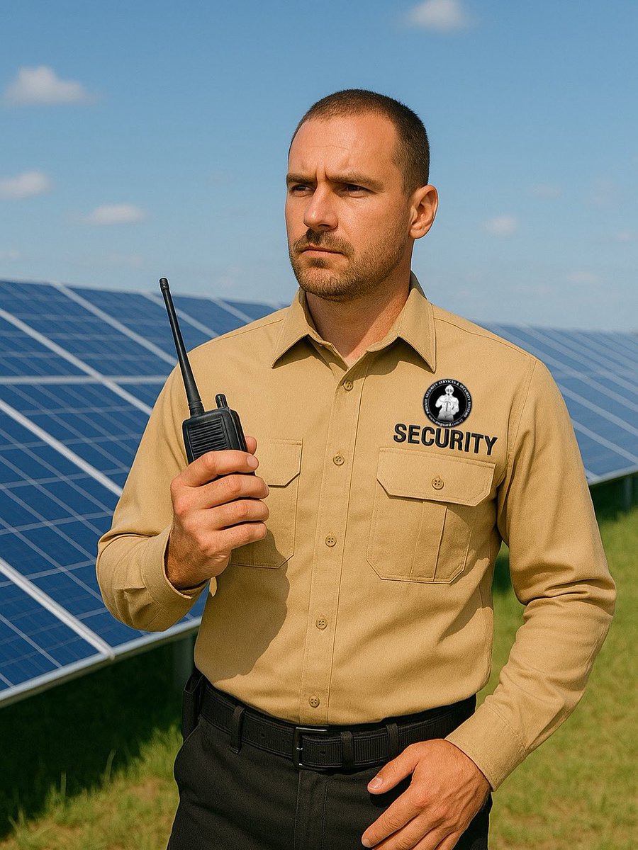 OnGuardCy's tweet photo. Professional Security Guard &amp; Patrol Services by ON GUARD Security, for Photovoltaic Parks. 
Reliable, 24/7, protection to safeguard your investment and ernsure maximum safety for your solar facilities. 
#solar #photovoltaic #photovoltaic_parks #secutity #securityguards #Cyprus https://t.co/XOTOuxPmZO