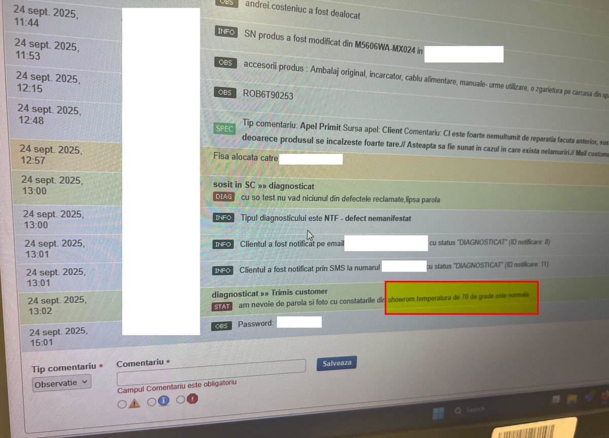 Edr_Kstro's tweet photo. The authorized ASUS service center in Romania (Depanero) insists that these temps even while powered off - are "within normal range."

@ASUS @AMD @AMDRyzen are you aware your authorized partner is dismissing critical overheating risks as acceptable?

#ConsumerRights #ANPC https://t.co/nwuPJ1Xzev