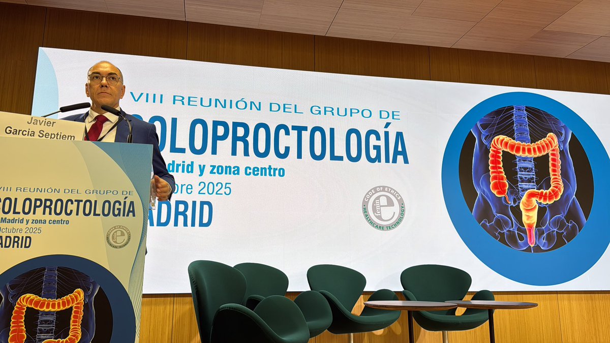 Empezamos la VIII Reunión del grupo de #Coloproctologia de Madrid y zona centro
