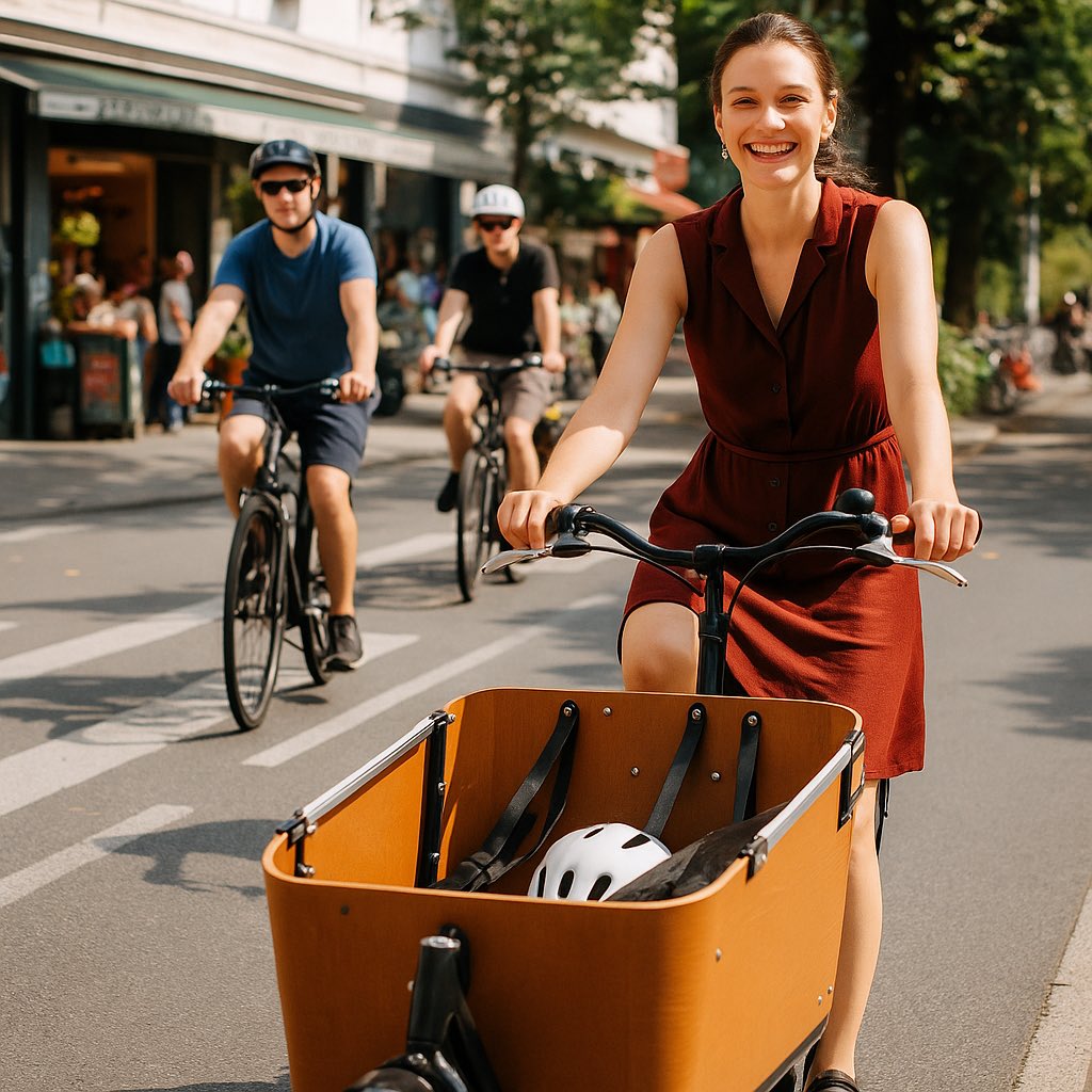 asascs's tweet image. Pedalar é liberdade e cidadania. O Brasil precisa investir em ciclovias seguras e integrar o transporte ativo ao público. Cidades que apostam no ciclismo ganham saúde, inclusão e sustentabilidade: tinyurl.com/futurodamobili… #ciclismo #mobilidadeurbana #sustentabilidade #cidades