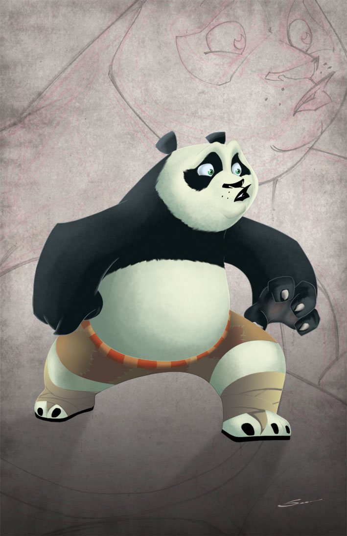 "Oldies but Godies" from 2012. MY art and my colors.

#oldiesbutgoodies #kungfupanda