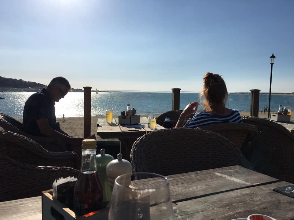 Still those Autumn days where you can sit and enjoy the stunning view on the balcony at The Boathouse, Instow and sample some of the wonderful meals.