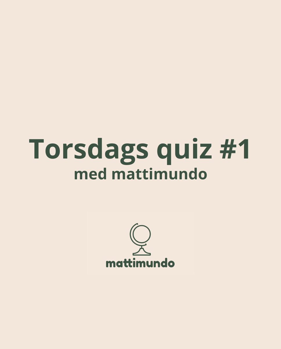 mattimundodk's tweet photo. Quizzen er nu live ovre på Instagram 🥳

Kom og vær med, og se om du kan få 5 ud af 5 😁 https://t.co/bw8B6gPLIh