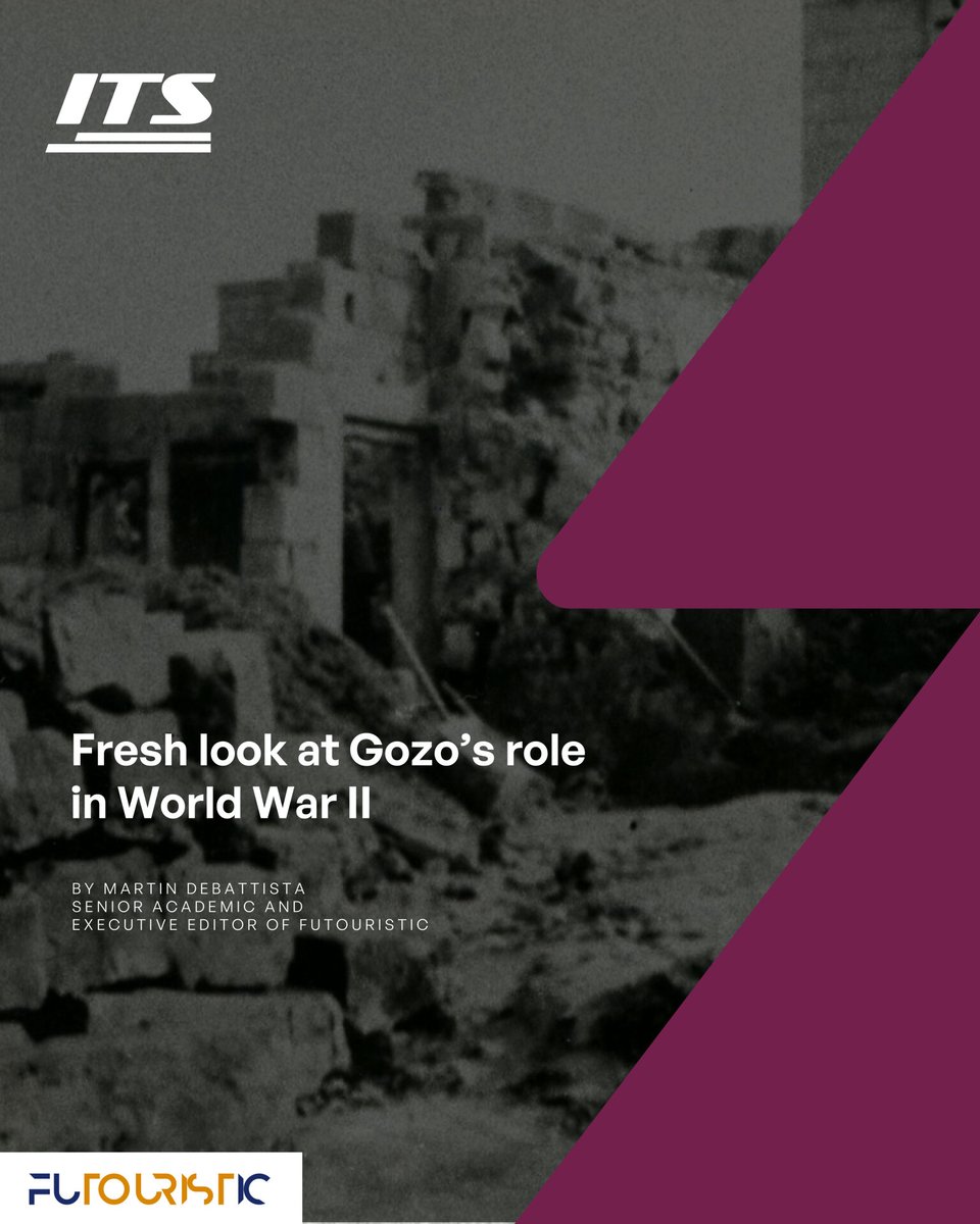 MaltaITS's tweet image. Gozo played a bigger role in WWII than most people realise.
It’s a chapter of history that deserves more attention.
Read in full on Futouristic 👉link in bio
#futouristic #researchanddevelopment #studentresearch #academicjournal #ITSMalta #weareITS #tourismstudies