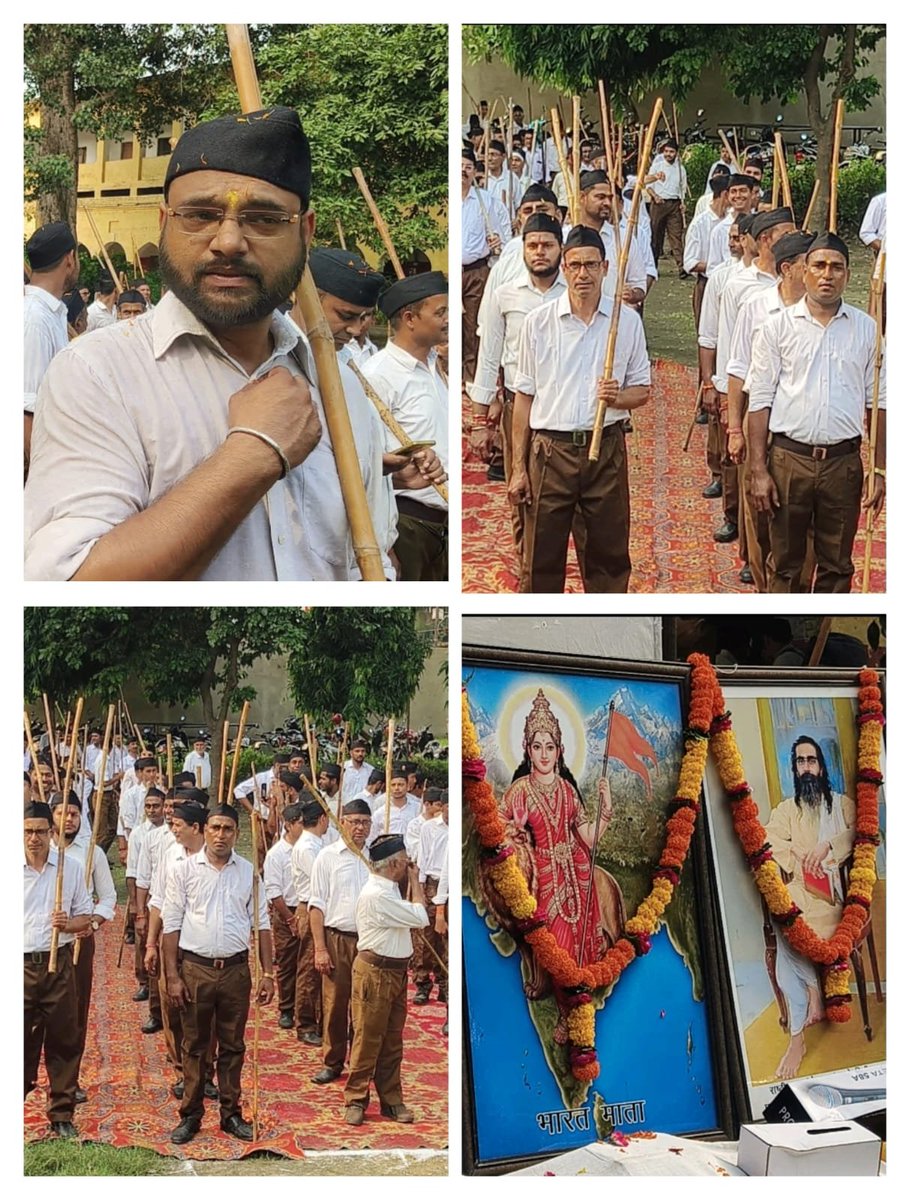 अलीगढ़

⏩ आरएसएस शताब्दी वर्ष 2025 के अवसर पर विजयदशमी पथ संचलन संपन्न

⏩ संचलन DAV इंटर कॉलेज से शुरू होकर सुरेंद्रनगर होते हुए केशव वाटिका पहुँचा

⏩ नन्हें स्वयंसेवकों की अनुशासित कदमताल से संत कबीर नगर गूंज उठा

⏩ संचलन ने राष्ट्रभक्ति, अनुशासन और समर्पण का संदेश दिया

⏩