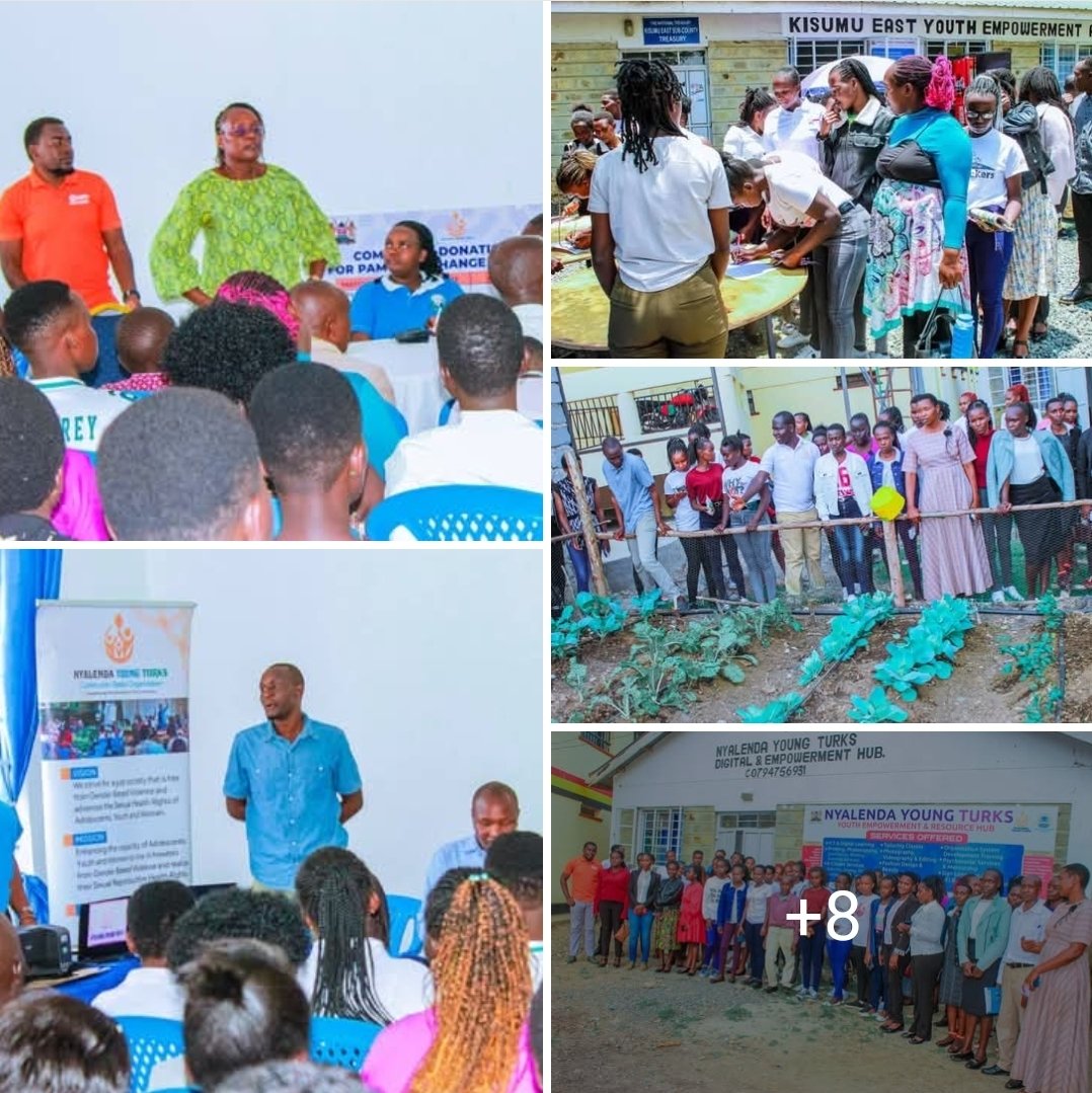 Nyalenda Young Turks Community Based Organization  we are optimistic in strengthening the knowledge hub at our centre in Kisumu ,  our centre and organization is continuously attracting  young people across the  nation . we hosted team from BOMET for an exchange &amp; learning.