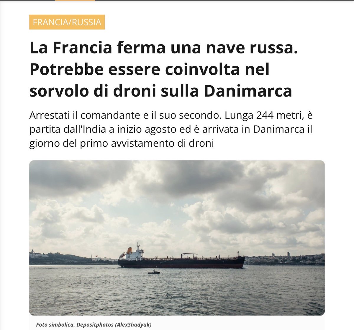 Qualcuno ebbe una ideona.

“Compagni e Camerati, cosa possiamo fare per distrarre l’Italia dalla nostra flottiglia carica di droni?”.